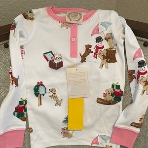 NWT The Beaufort Bonnet Company Christmas Pajamas Size 3T
